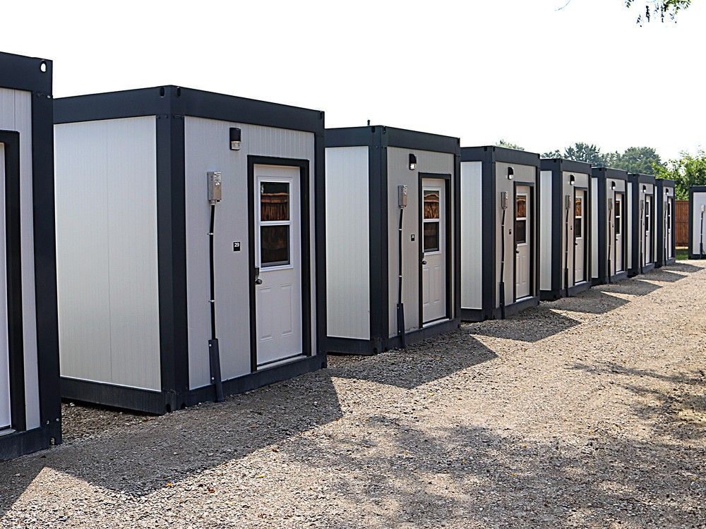 A person living at the Pathways on Park transitional cabins has died, the Municipality of Chatham-Kent reported on Thursday.