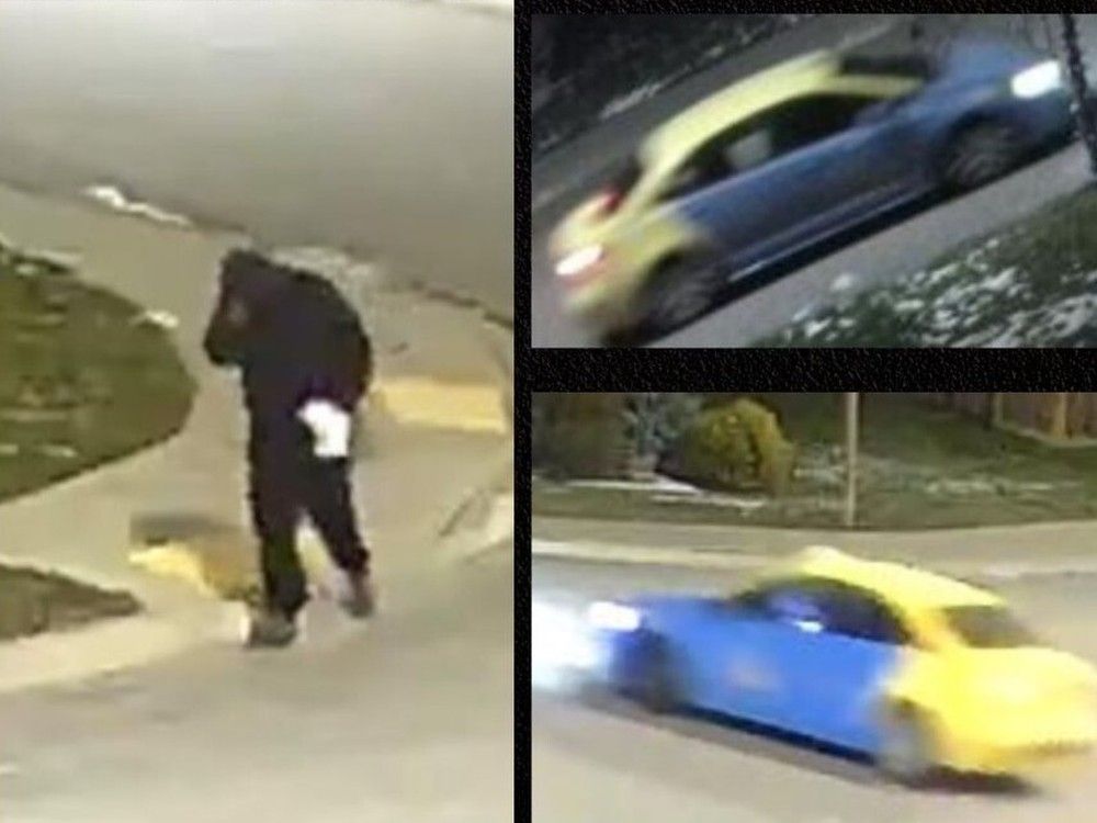 Police seek suspect after vehicle set ablaze in Amherstburg