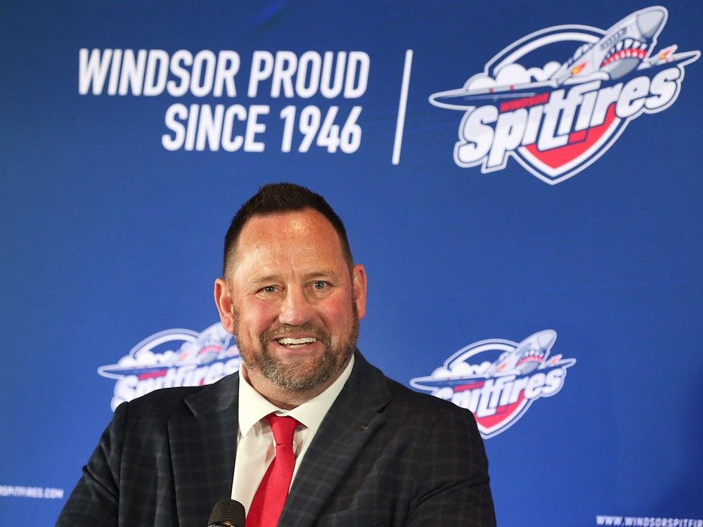 Head coach Greg Walters has compiled an impressive .709 winning percentage in parts of two seasons with the Windsor Spitfires.