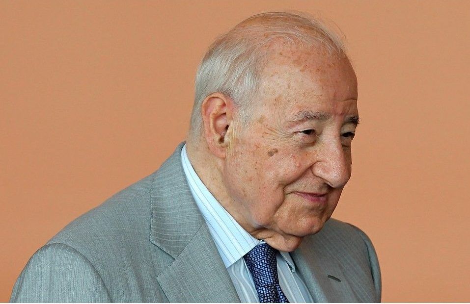  The Detroit/Wayne County Port Authority formally opened its new $22 million public dock and terminal Monday July 18, 2011, in Detroit. Here, Matty Moroun, owner of the Ambassador Bridge, stands during the event as his company’s contributions were recognized.