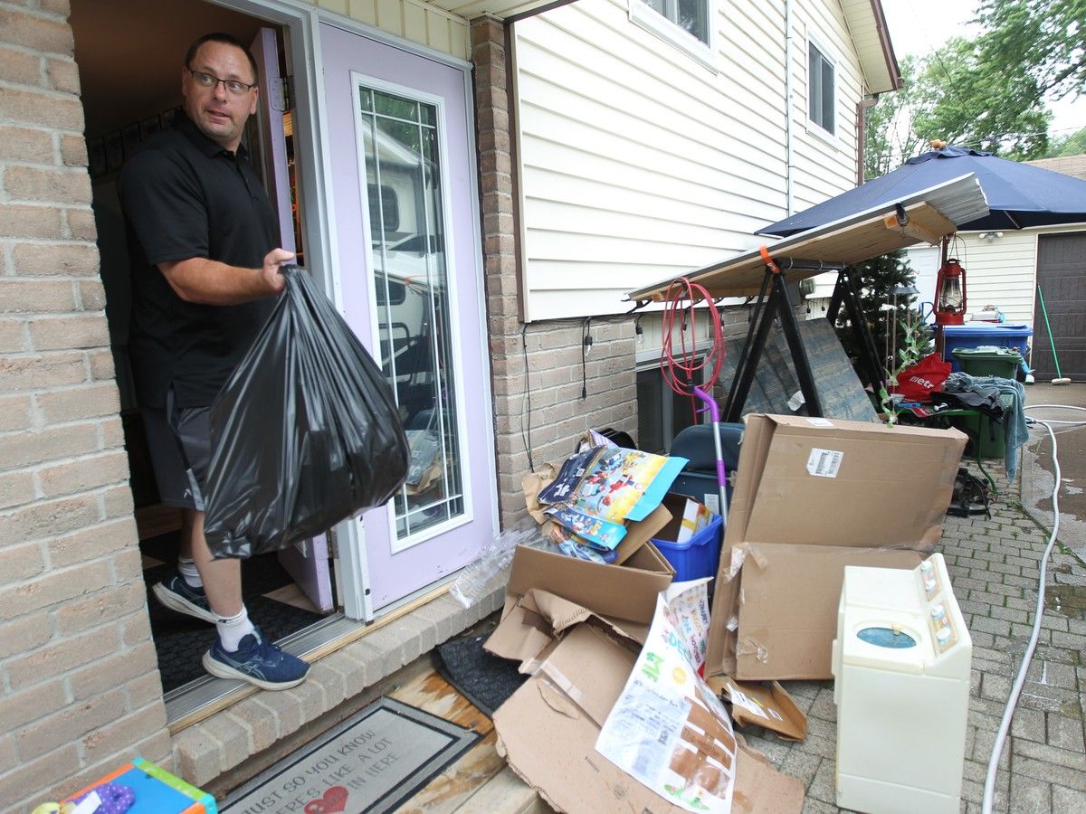 Flooded again: Windsor homeowners say they're running out of hope after torrential weekend rain