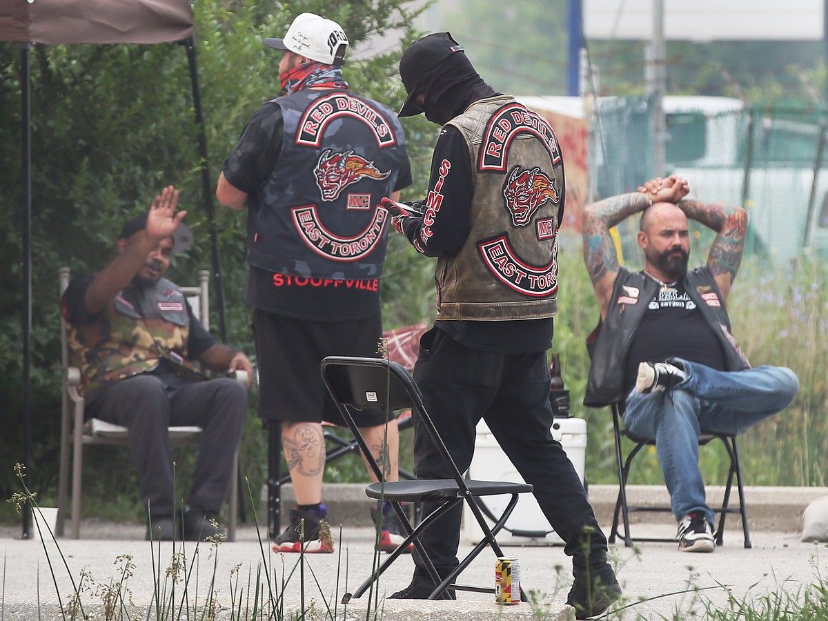 Police said more than 750 members of the Hells Angels and other outlaw biker gangs will be in the Windsor area for a Canada-wide gathering.