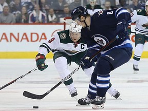 Defenceman Jacob Trouba could be back in the Jets lineup tonight.