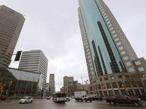 Portage and Main, in Winnipeg.