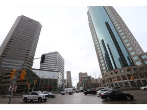 Portage and Main, in Winnipeg.    Wednesday, November 30, 2016.   Sun/Postmedia Network
Chris Procaylo, Chris Procaylo/Winnipeg Sun