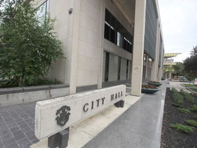 City Hall in Winnipeg.
Winnipeg Sun file