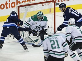 Both starting goalies are coming off losses, with the Stars' Ben Bishop, losing to the Jets on Thursday.