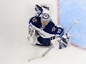 Steve Mason starts in goal for the first time in seven games as the Winnipeg Jets open a three-game road trip against the Buffalo Sabres.