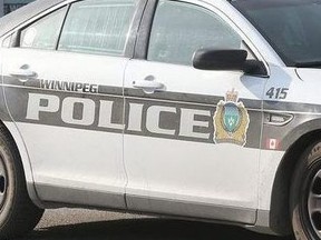 Police said a Winnipeg Police Service cruiser was crossing Salter Street at Aberdeen on Saturday evening, when it was involved in an accident and collided with a van on Salter.