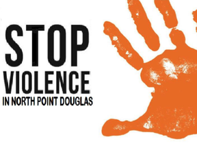 Stop the violence. 
Handout