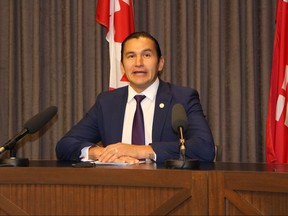 NDP leader Wab Kinew announces an alternative Throne Speech on Friday. The Progressive Conservative government will release its own Throne Speech on Tuesday.
