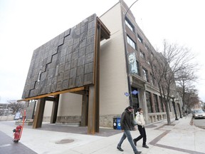 Winnipeg unveiled a monument to mark the city's 1919 General Strike at the corner of Lily Street and Market Avenue. Seen Thursday, November 02, 2017.   (Winnipeg Sun/Postmedia Network)