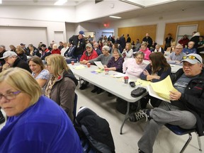 A group of concerned citizens met in Winnipeg to discuss the Bruce Oake Recovery Centre today.  Saturday, November 11, 2017.   Sun/Postmedia Network
Chris Procaylo, Chris Procaylo/Winnipeg Sun