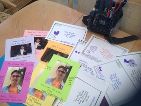 Winnipeg mother Arlene Last-Kolb, whose son Jesse died in 2014 of a fentanyl overdose, sent 160 individual envelopes containing a letter and a photo of her son to Prime Minister Justin Trudeau’s office, an act she said will honour her child while keeping the stories of families impacted by opioid overdoses front and centre.