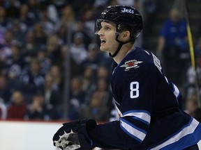 Trouba cleared another hurdle on his return to the Jets lineup.