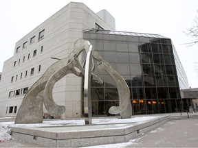 The Law Courts in Winnipeg.