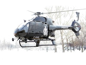 The Winnipeg Police Service's helicopter, Air 1. Brian Donogh/Winnipeg Sun/QMI Agency