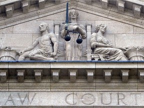 The Law Courts building in Winnipeg is shown September 8, 2010.