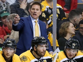 Bruce Cassidy’s Boston Bruins may be missing a few players to illness for tonight's game against the Jets.