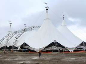 The White Big Top will pierce Winnipeg skies again this coming spring. (Stuart Gradon/Calgary Herald)