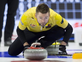Skip Mike McEwen and his team had a reputation for being unable to win the big one. That changed when they won the 2016 and 2017 Manitoba men’s championships. (The Canadian Press)