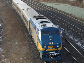 A Via Train. File image.
