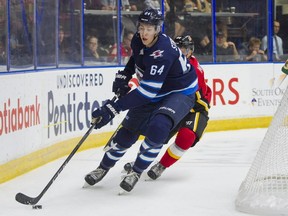 Winnipeg Jets prospect Logan Stanley will be looking to secure his seat on Team Canada's bench for the World Juniors later this month. (Richard Lam/PNG)