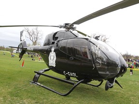 Winnipeg Police’s Air 1 helicopter, which has been in service for around 12 years, is out of commission until May due to a major overhaul.