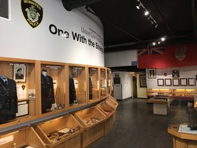 The Winnipeg Police Museum is shown in a recent photograph. The museum contains cars, weapons, badges and other police memorabilia dating back more than a century.THE CANADIAN PRESS/Steve Lambert