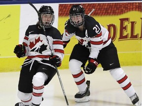 Of all the players on Team Canada, 12-year veteran Meghan Agosta (2), a Vancouver police officer, has a unique perspective going into the Olympic Games in South Korea.