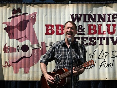 YEAR IN REVIEW: Jay Nowicki of the Perpetrators performs during the kickoff for the Winnipeg BBQ & Blues Festival, at the Burton Cummings Theatre in Winnipeg on Tues., June 20, 2017. The sixth annual festival runs on Aug. 10-11. Kevin King/Winnipeg Sun/Postmedia Network ORG XMIT: POS1706201513223141