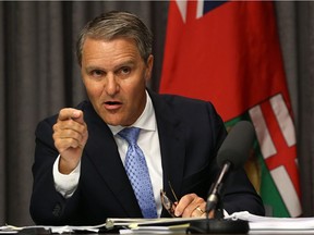 Finance Minister Cameron Friesen confirmed the provincial government is not budgeting for any marijuana revenues in 2018-19 and is still examining the potential costs associated with legalized weed, including additional health care, road safety and justice costs.
