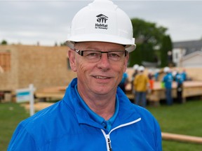 Sandy Hopkins, the CEO of Habitat for Humanity Manitoba.