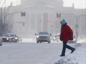 Winnipeg is experiencing vert cold temperatures.   Thursday, December 28, 2017.   Sun/Postmedia Network