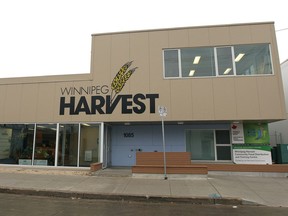 The Winnipeg Harvest food distribution and training centre.
