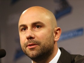 Manitoba Moose coach Pascal Vincent loving life in the AHL. Chris Procaylo Sun/Postmedia Network