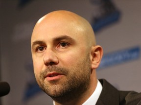 Manitoba Moose head coach Pascal Vincent. Sun/Postmedia Network