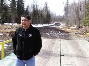 Shoal Lake 40 First Nation Chief Erwin Redsky. The next construction contract for the all-weather road to link Shoal Lake 40 First Nation to the Trans-Canada Highway has now been awarded.