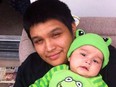 Errol Greene and his son Darien is seen in an undated handout photo. Greene's widow is hoping an inquest that starts Monday will determine why Greene died after suffering an epileptic seizure inside the Winnipeg Remand Centre.