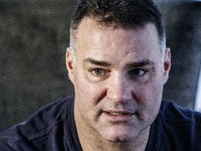 Eric Lindros at his Toronto home on Jan. 15, 2018.