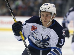 Manitoba Moose winger JC Lipon had a pair of goals in a 6-5 loss to the Milwaukee Admirals.