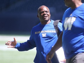 Defensive co-ordinator Richie Hall is returning to the Winnipeg Blue Bombers next season.