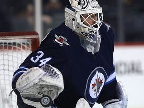 Fresh off appearing in the AHL all-star game, Winnipeg Jets goaltender Michael Hutchinson is expected to start against the Tampa Bay Lightning.