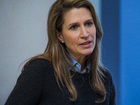 The Toronto Sun caught up with Caroline Mulroney at the Penalty Box -- a bar which overlooks Downsview arena -- on Feb. 4. (ERNEST DOROSZUK, Toronto Sun)