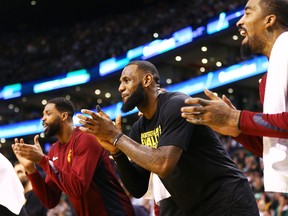 LeBron James and the Cleveland Cavaliers have been on a roll since the trade deadline. (GETTY IMAGES)