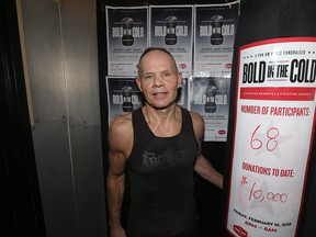 Pan Am Place founder Harry Black poses at the Pan Am Boxing Club to promote the Bold in the Cold: Pan Am Place Sleep Out fundraiser.
