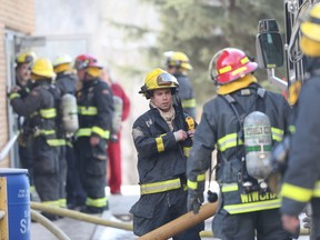 Winnipeg Fire Paramedic Service crews responded to a fire in the 500 block of River Avenue on Saturday afternoon.
