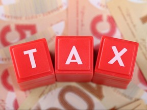Canadian Taxes. Getty Images/iStockphoto