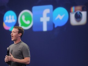 Facebook CEO Mark Zuckerberg speaks at the F8 summit in San Francisco, California, on March 25, 2015.