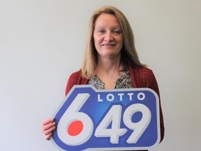 Brenda Scheller won the $1 million guaranteed prize on the March 3 draw of Lottoy 6/49.